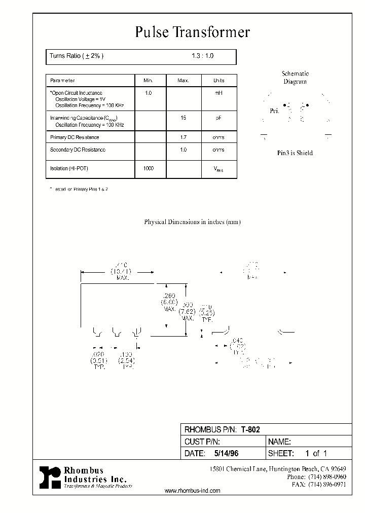 T-802_4977971.PDF Datasheet