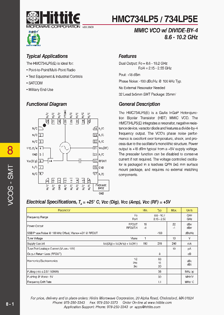 HMC734LP510_4977692.PDF Datasheet