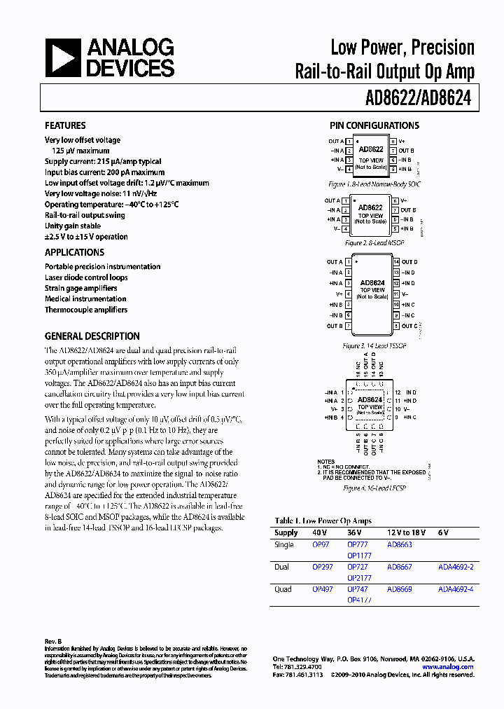AD8622ARZ_4983442.PDF Datasheet