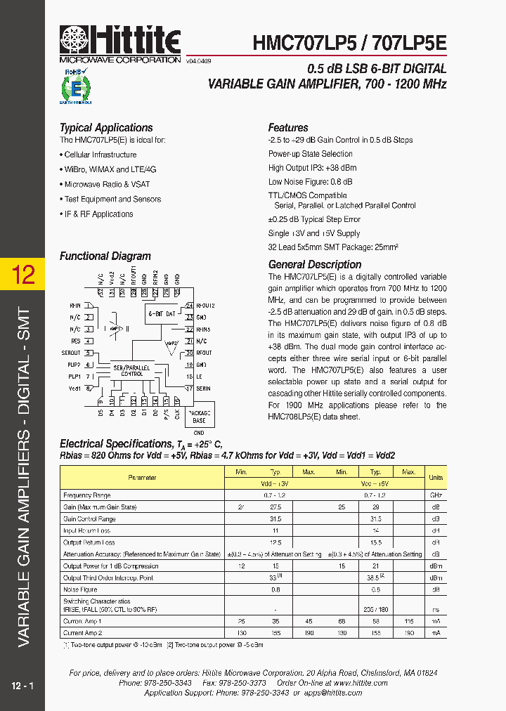 HMC707LP510_4981338.PDF Datasheet
