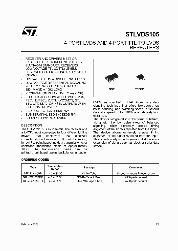 STLVDS105BD_4986327.PDF Datasheet