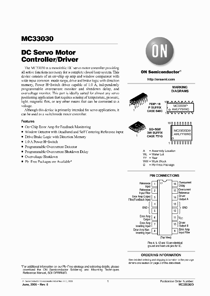 MC33030DWG_4989441.PDF Datasheet
