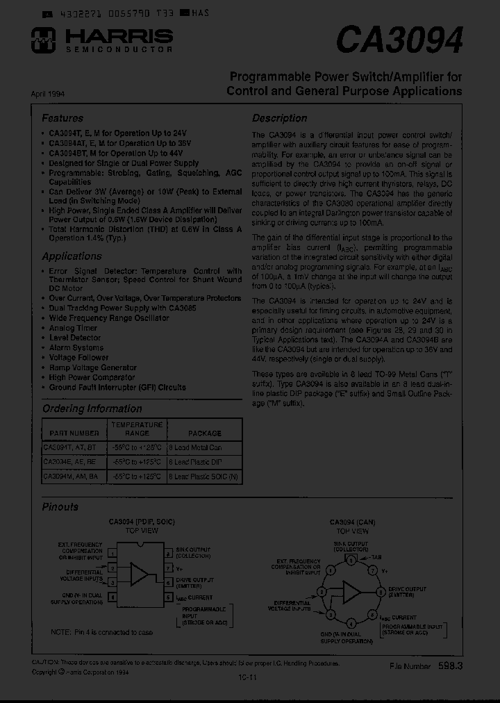 CA3094BE_4993472.PDF Datasheet