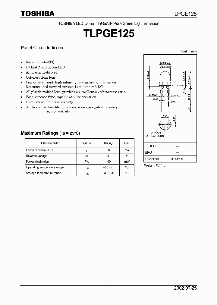 TLPGE125_4995182.PDF Datasheet