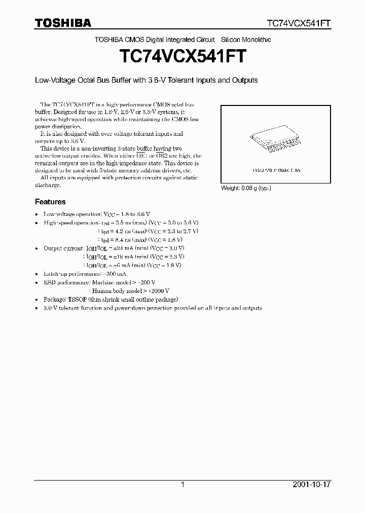 TC74VCX541FT_4991890.PDF Datasheet