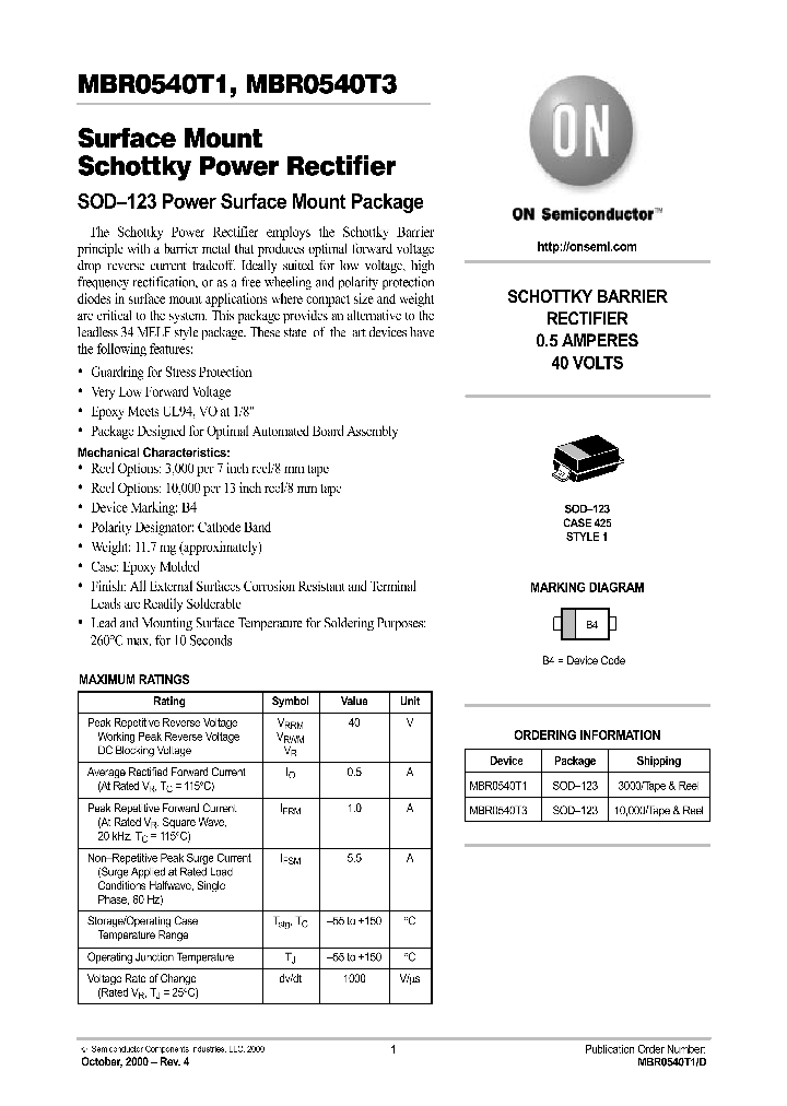 MBR0540T1-D_4997185.PDF Datasheet