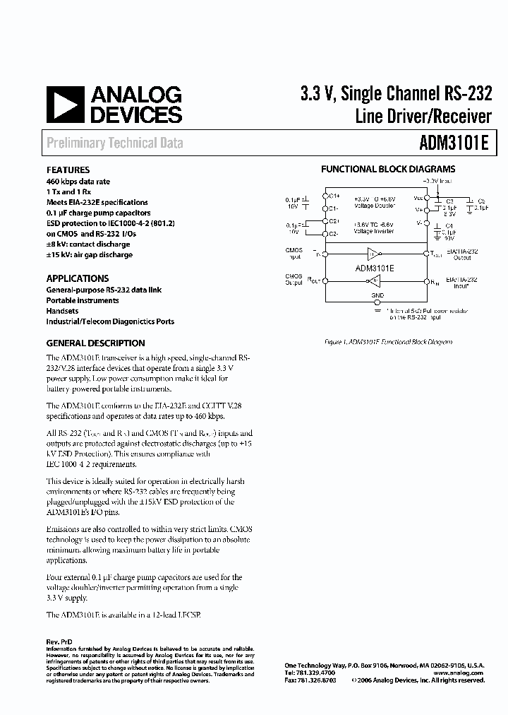ADM3101EACPZ_4988314.PDF Datasheet