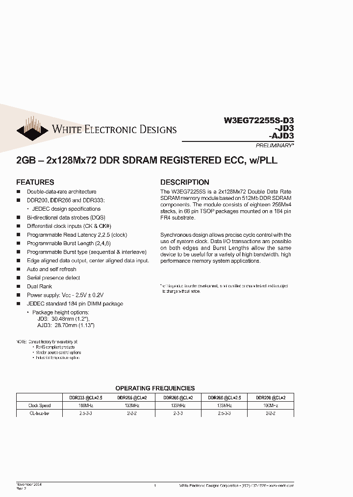 W3EG72255S265AJD3XG_4999487.PDF Datasheet