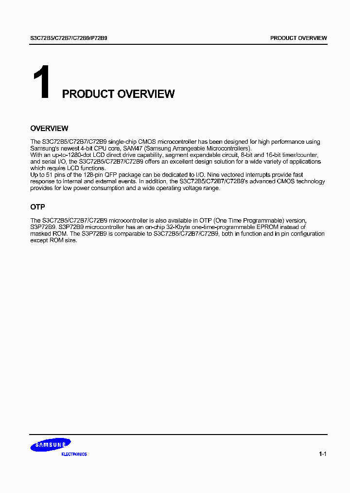 S3C72B7_5000252.PDF Datasheet
