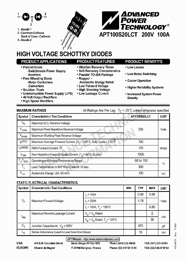 APT100S20LCT_5004766.PDF Datasheet
