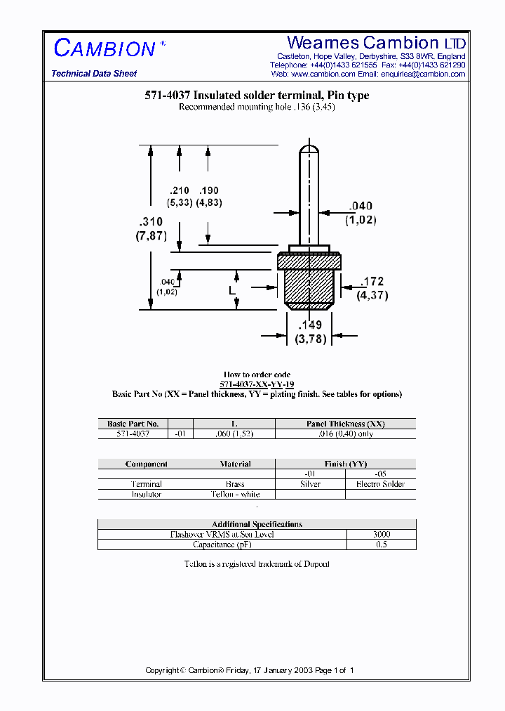571-4037_5008962.PDF Datasheet