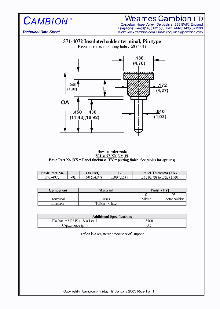 571-4072_5008967.PDF Datasheet