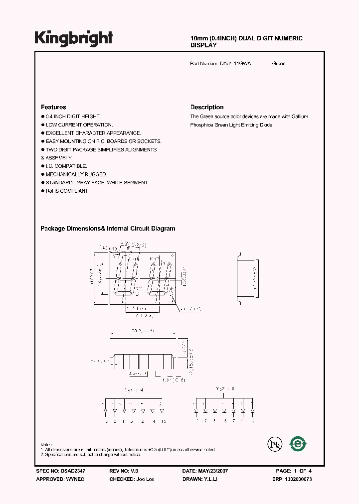 DA04-11GWA_5010716.PDF Datasheet