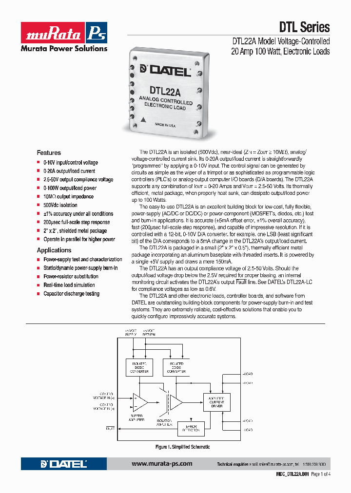 DTL22A_5011234.PDF Datasheet