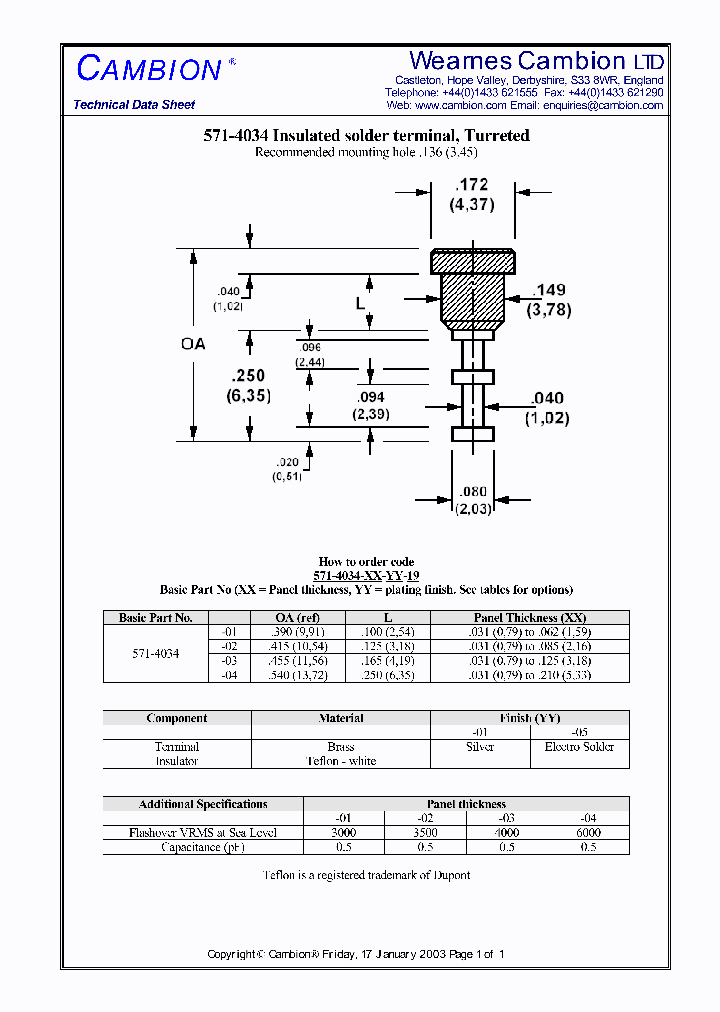 571-4034_5008961.PDF Datasheet