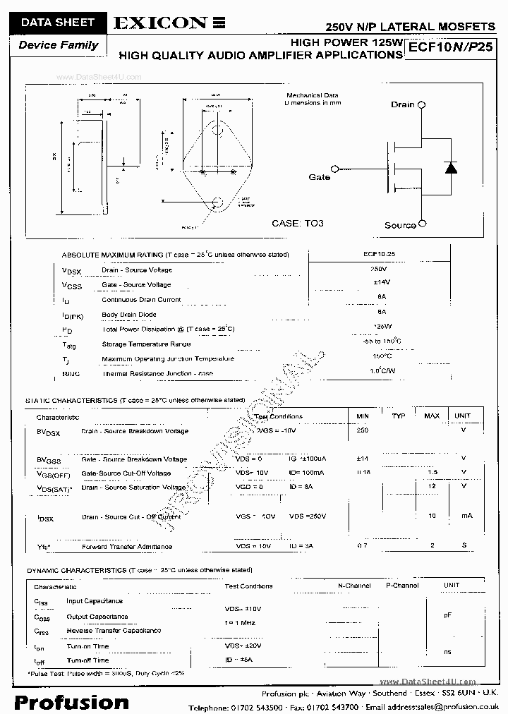 ECF10N25_5005414.PDF Datasheet