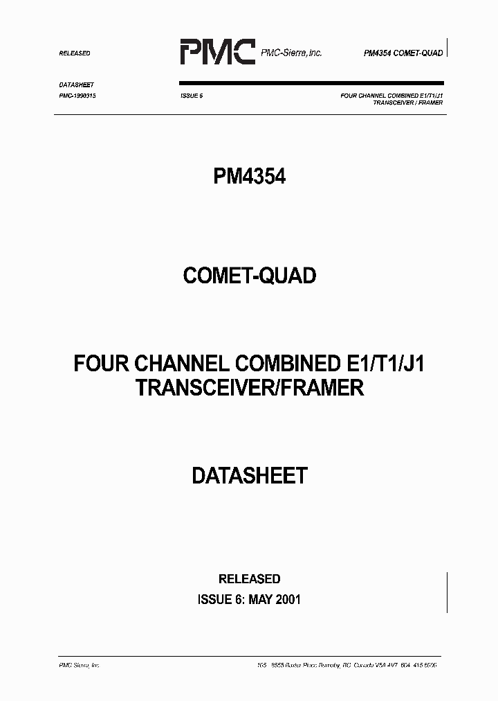 PM4354-PI_5016508.PDF Datasheet