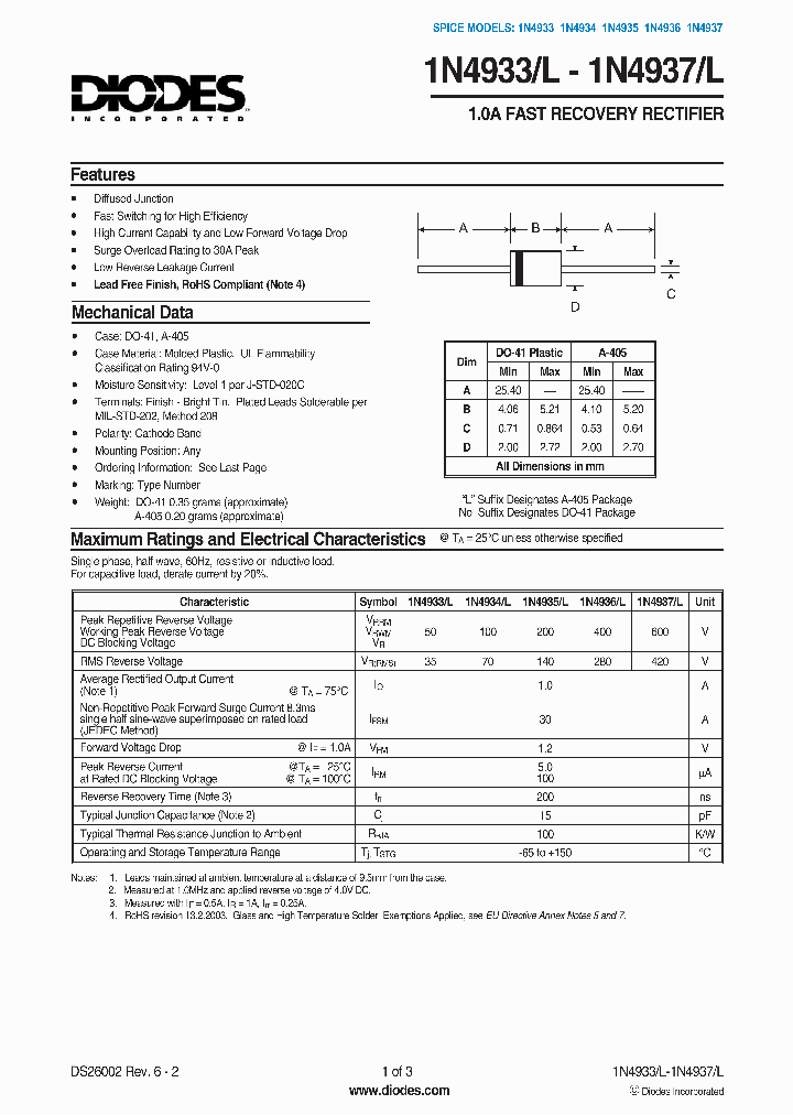 1N4937-A_5016734.PDF Datasheet