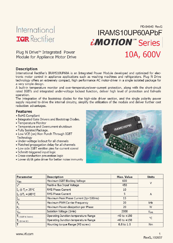 IRAMS10UP60APBF_5017158.PDF Datasheet