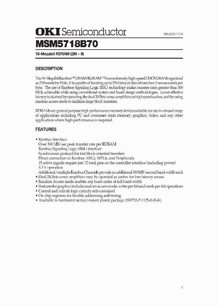 MSM5718B70_5021442.PDF Datasheet