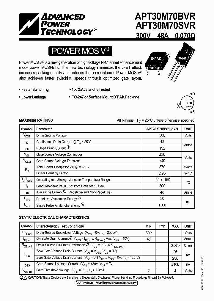 APT30M70SVRG_5022815.PDF Datasheet