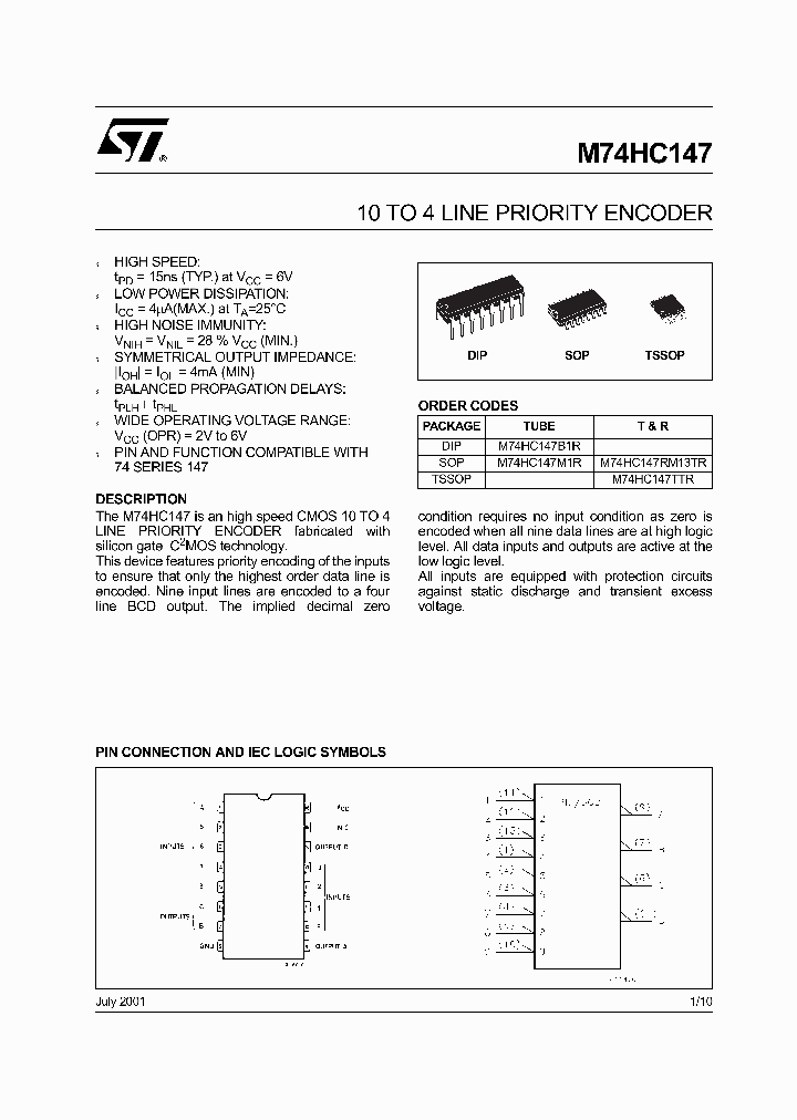 M74HC147B1R_5017124.PDF Datasheet