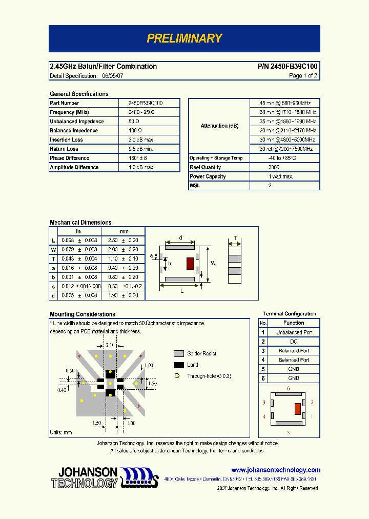 2450FB39C100_5022336.PDF Datasheet
