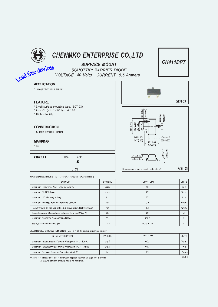 CH411DPT_5023852.PDF Datasheet