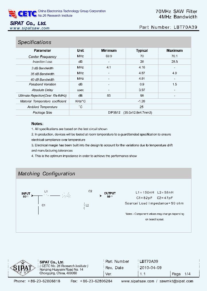LBT70A3910_5022049.PDF Datasheet