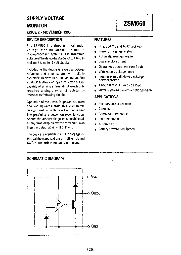 ZSM560N8TA_5025715.PDF Datasheet