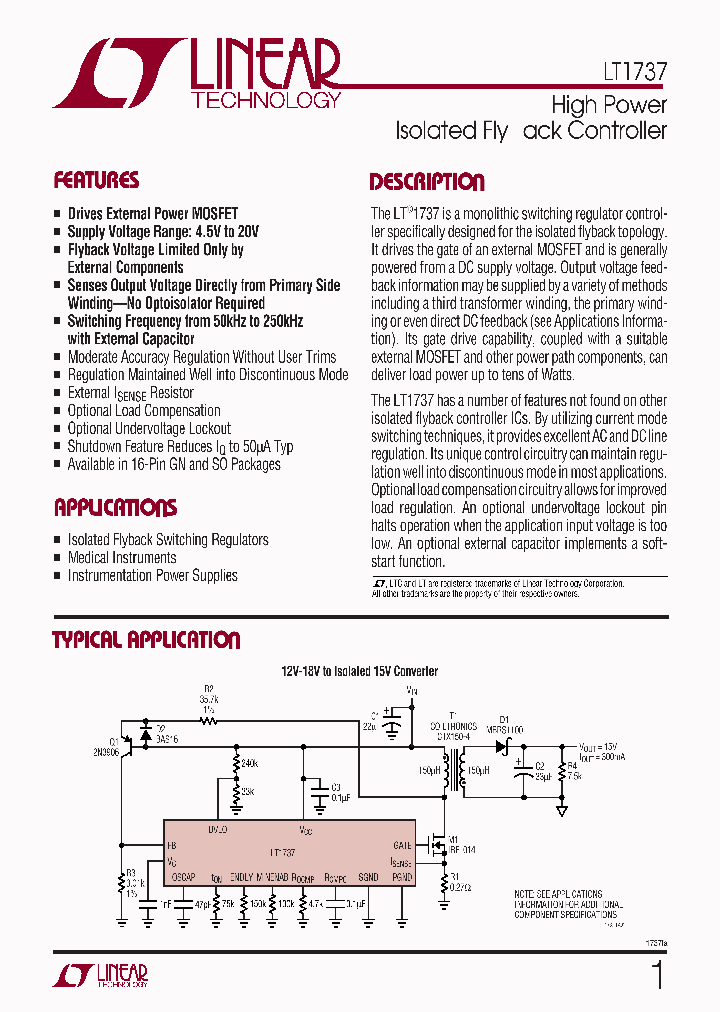 LT1737CGNTRPBF_5024697.PDF Datasheet