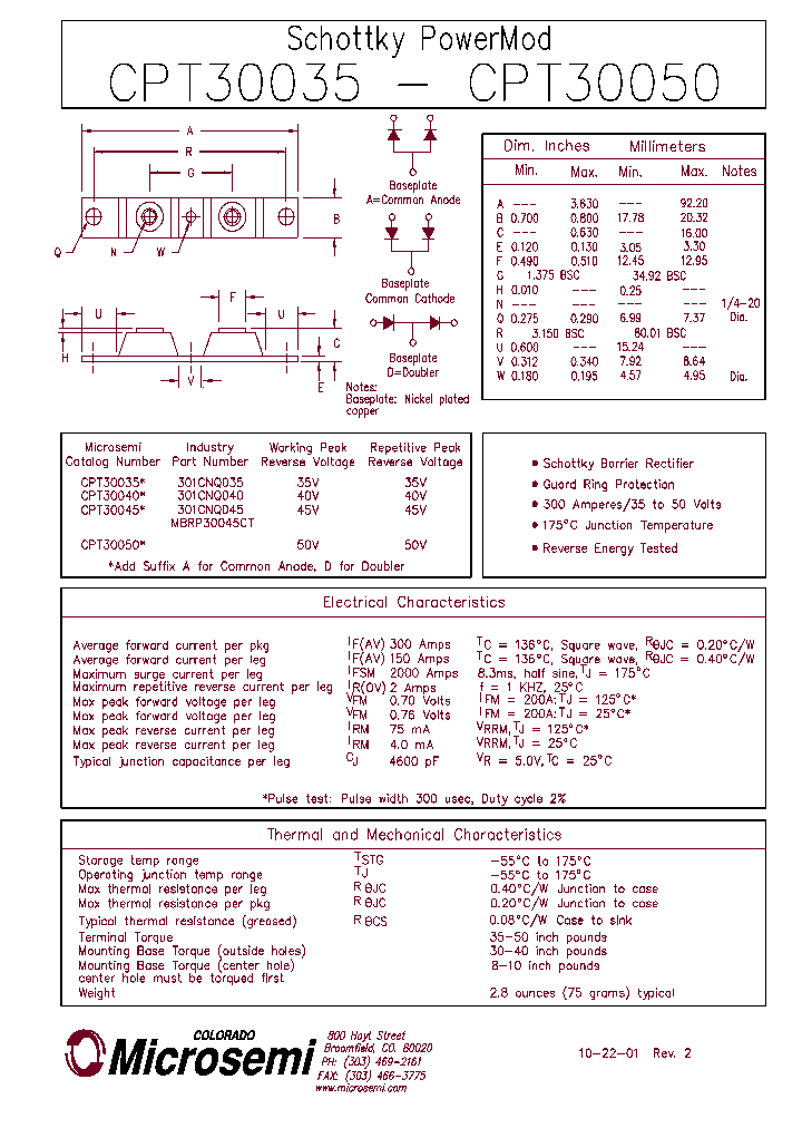 MBRP30045CT_5027327.PDF Datasheet