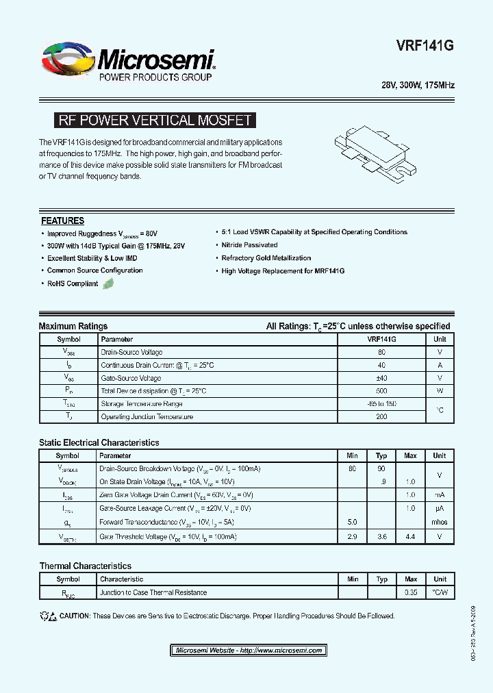 VRF141G_5029314.PDF Datasheet