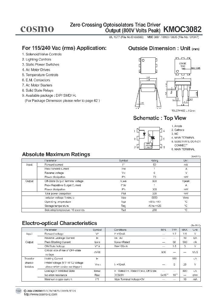 KMOC3082_5031984.PDF Datasheet