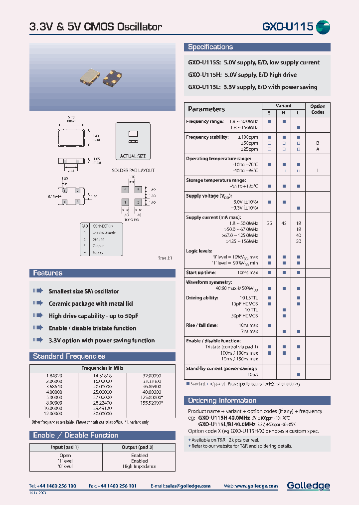 GXO-U115H_5032466.PDF Datasheet