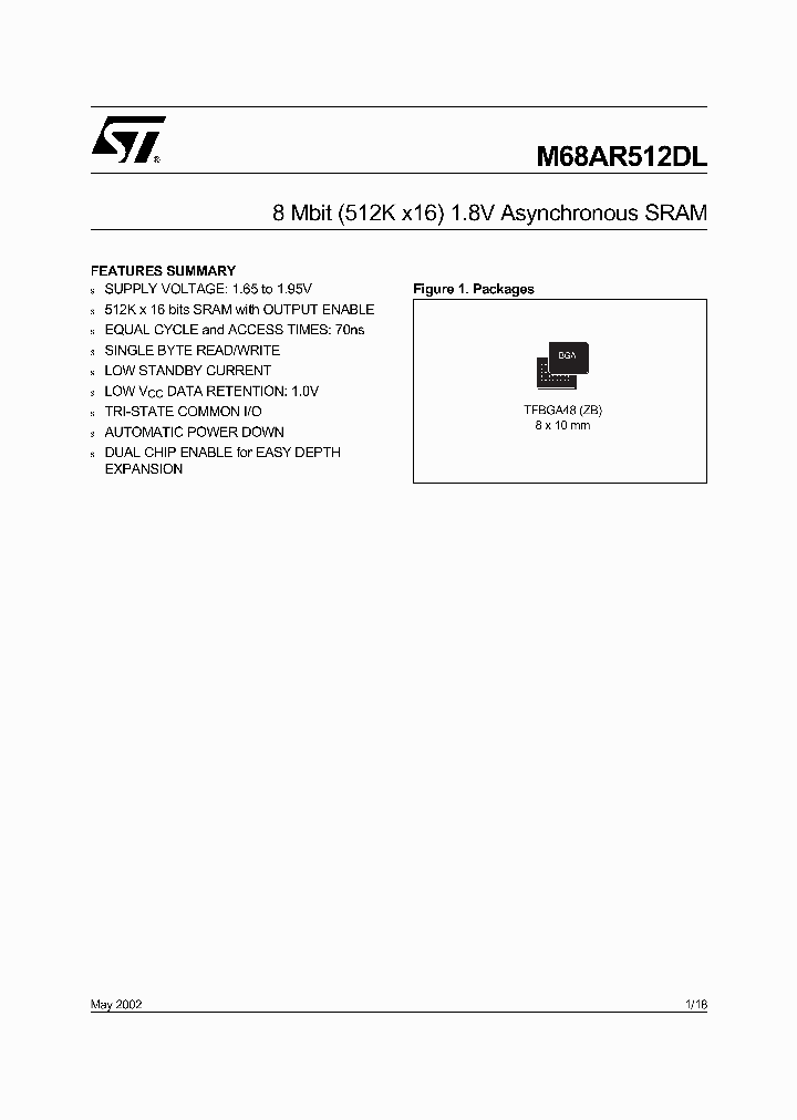 M68AR512DL_5032616.PDF Datasheet