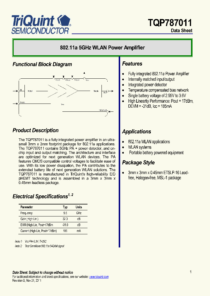 TQP787011_5035612.PDF Datasheet