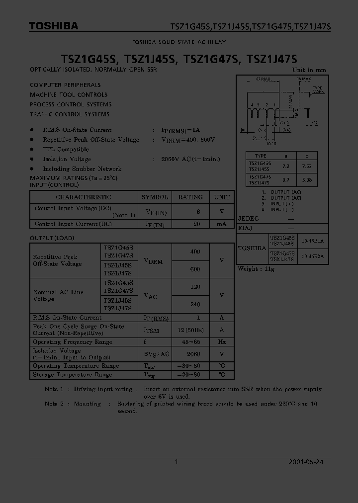 TSZ1G45S_5037189.PDF Datasheet