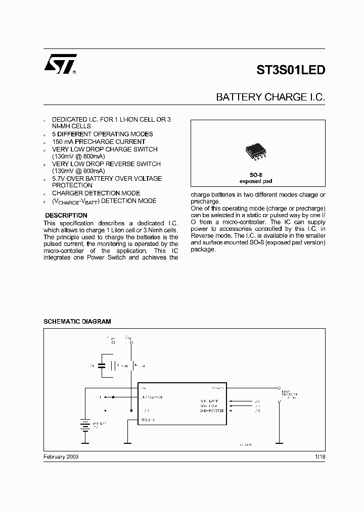 ST3S01LED-TR_5037370.PDF Datasheet