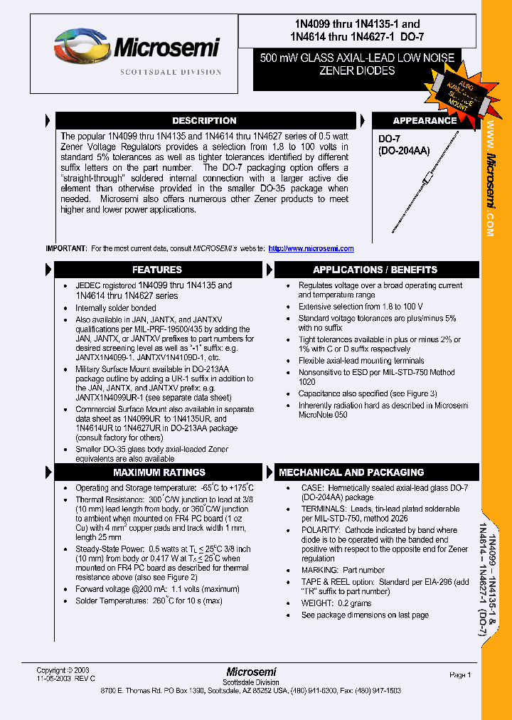 JAN1N4099-1_5041268.PDF Datasheet