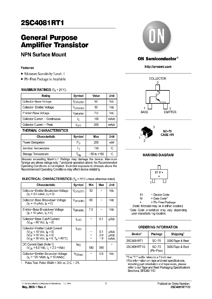 2SC4081RT1_5042119.PDF Datasheet