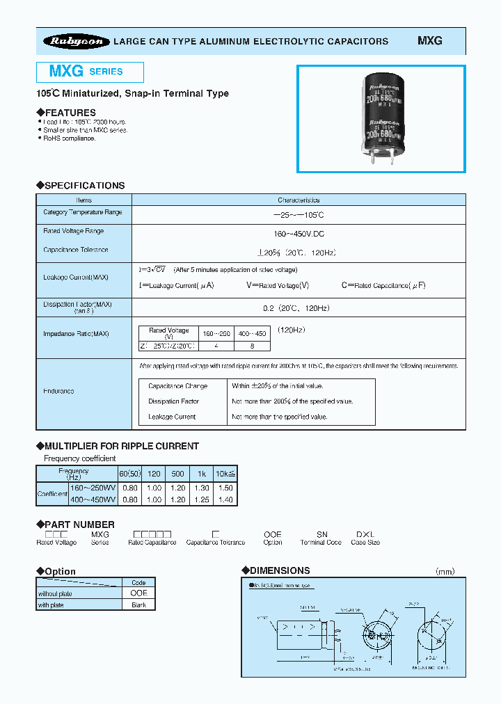 160MXG1000M22X40_5045016.PDF Datasheet