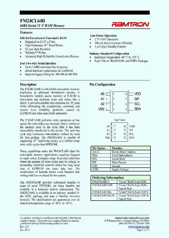 FM24CL64B_5045363.PDF Datasheet