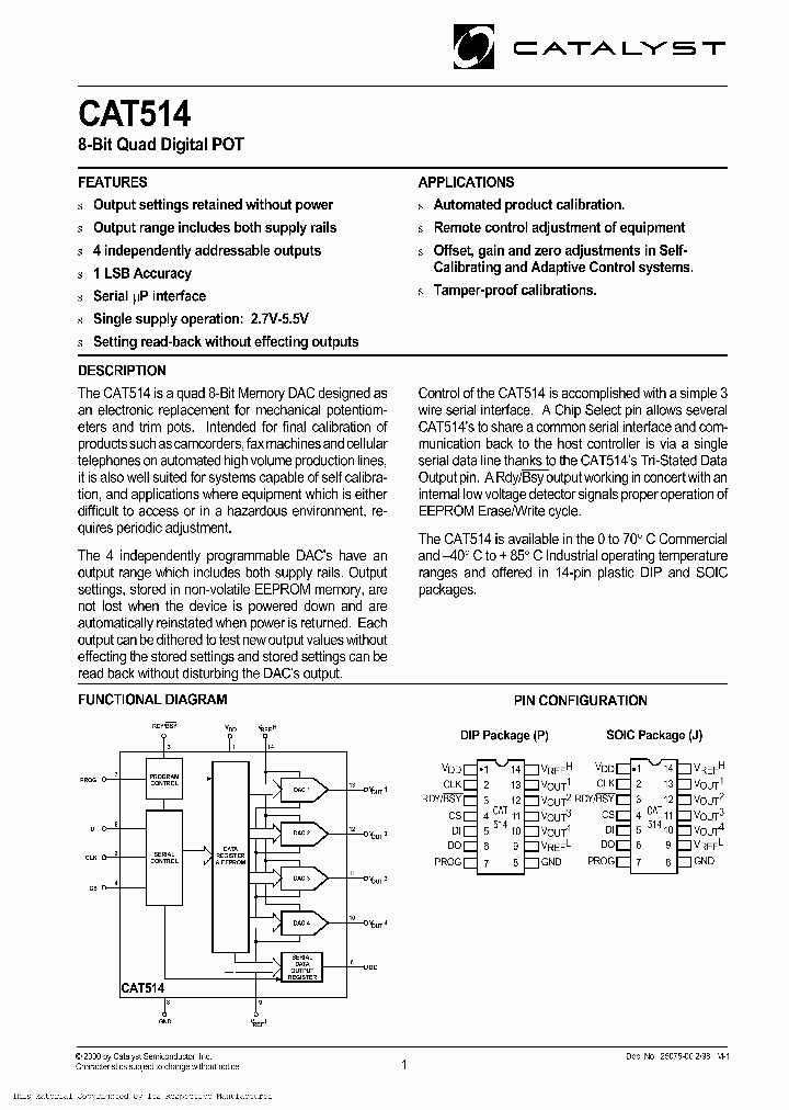 CAT514P-TE13_5046699.PDF Datasheet