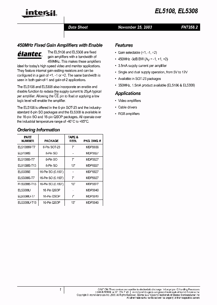 EL5308_5050883.PDF Datasheet