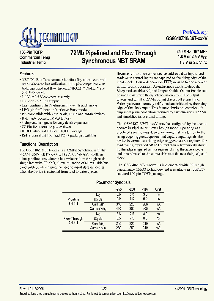 GS8640Z18T-V_5056903.PDF Datasheet