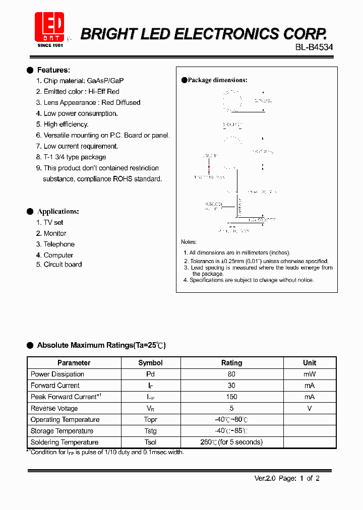 BL-B4534_5057966.PDF Datasheet