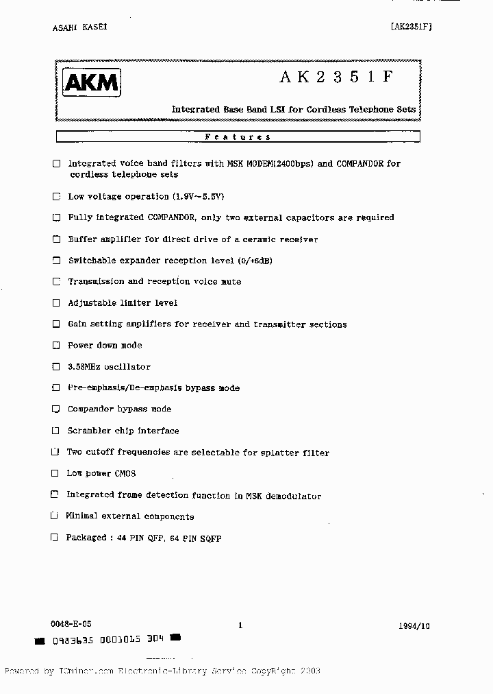 AK2351F_5057359.PDF Datasheet