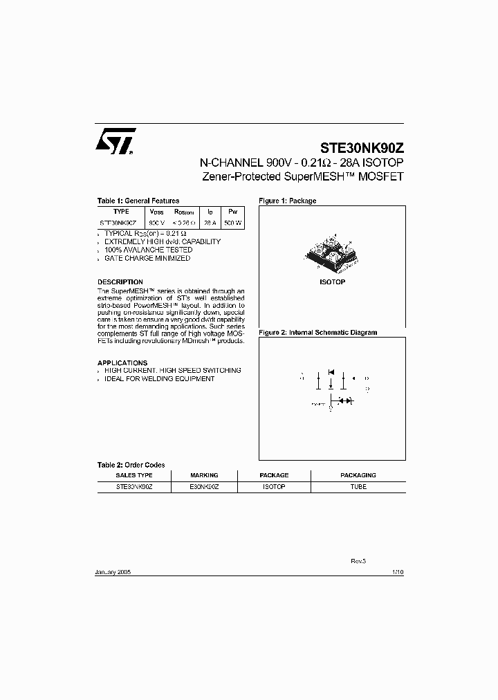 STE30NK90Z_5059423.PDF Datasheet