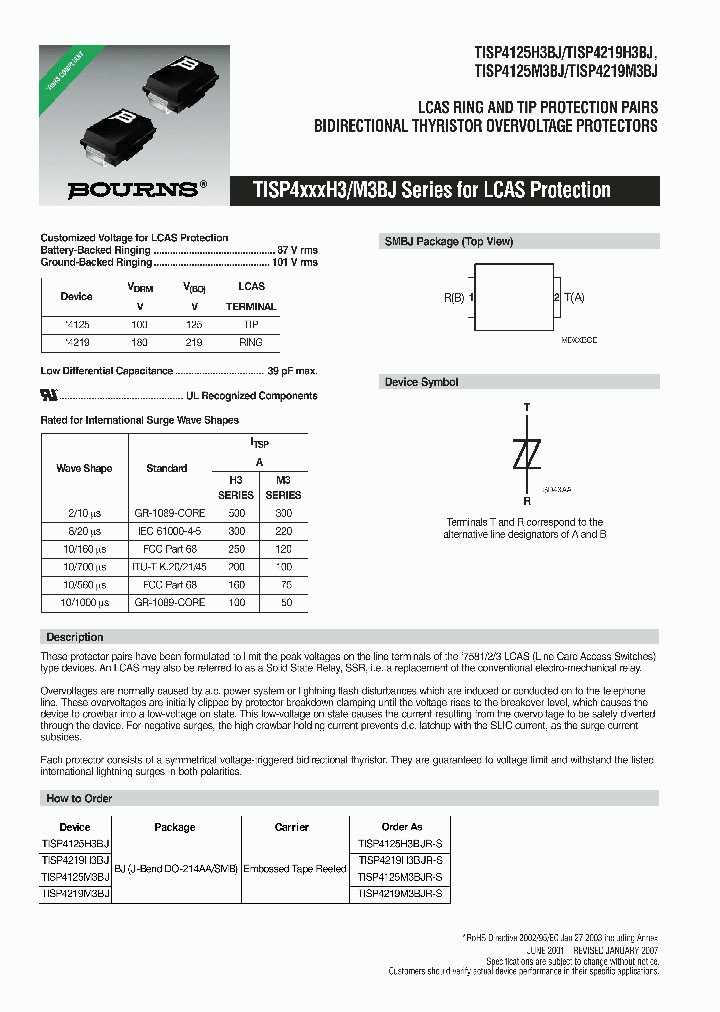 TISP4219H3BJR-S_5056821.PDF Datasheet